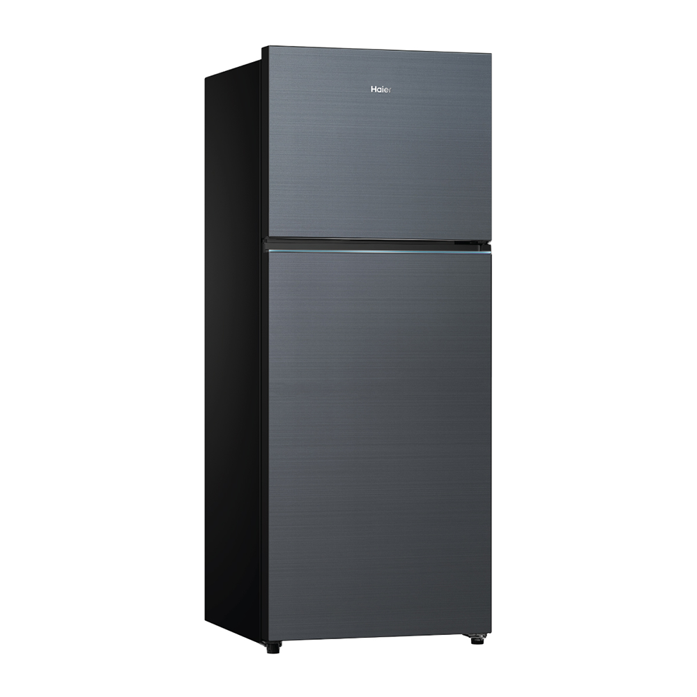 Haier 475L I 2 Star I Graphite Black I Double Door Refrigerator
